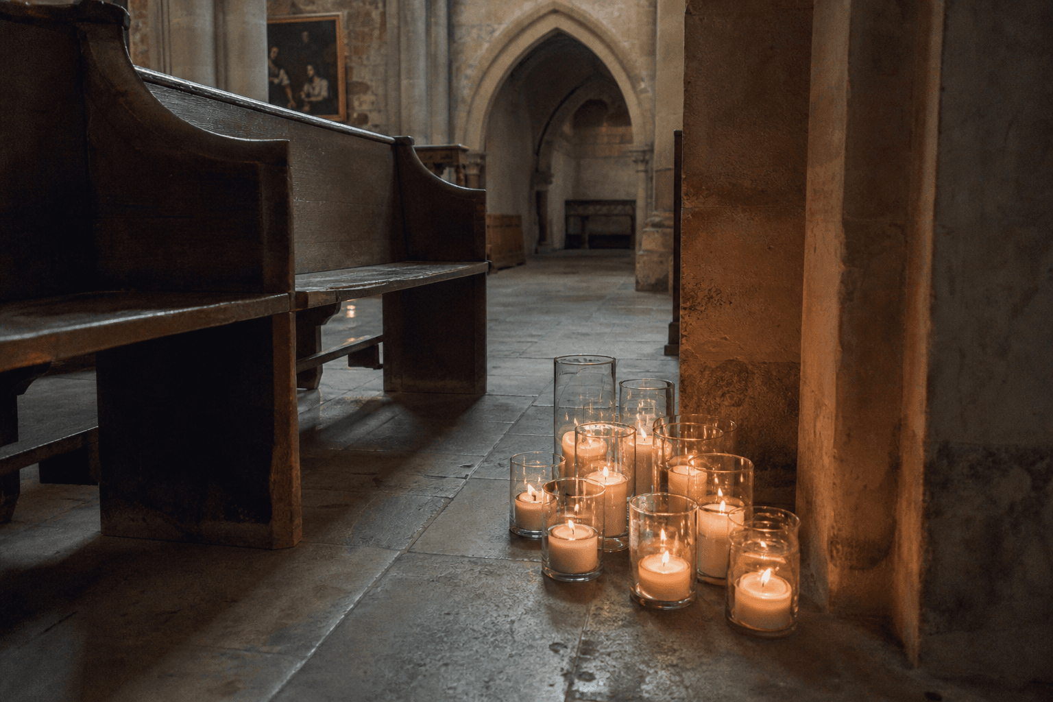 Kilise içi mumlar — Giresun medyumları